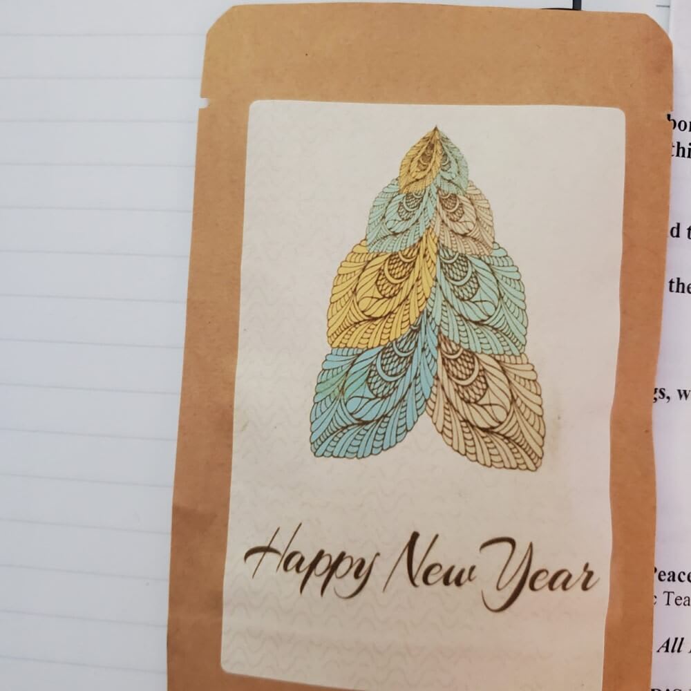 happy new year tree kit at home