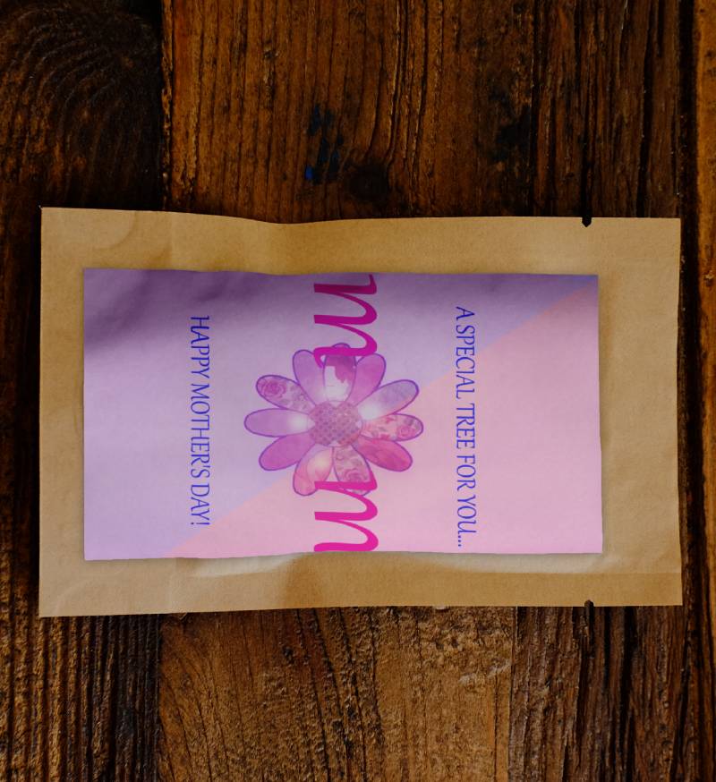 Happy Mother's Day Tree Pouch by Victoria Rose