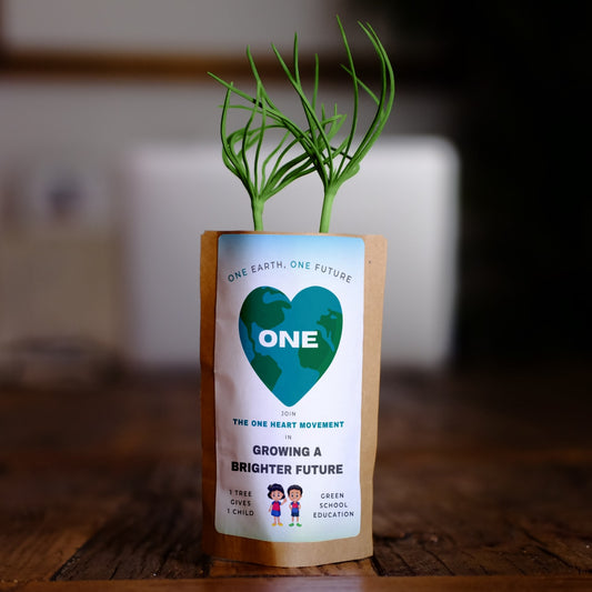 One Heart Tree Pouch