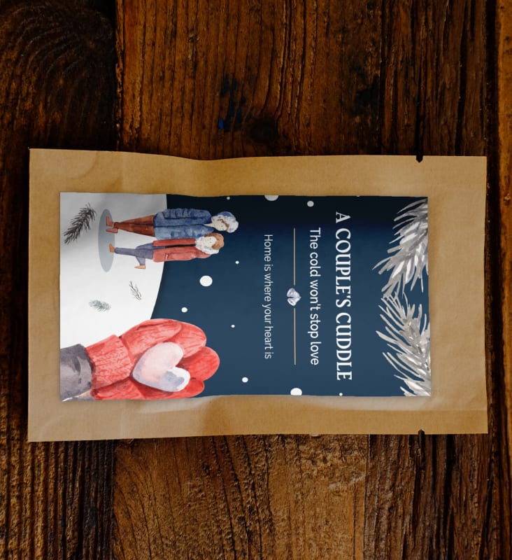 Brighten up the winter holidays with this cheerful tree kit card that will surely make your loved one smile.