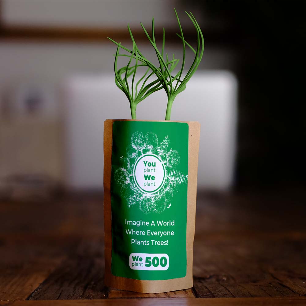 You Plant We Plant Tree Pouch, We Plant 500 More Trees