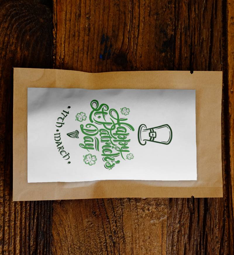 Happy Saint Patrick's Day Tree Pouch