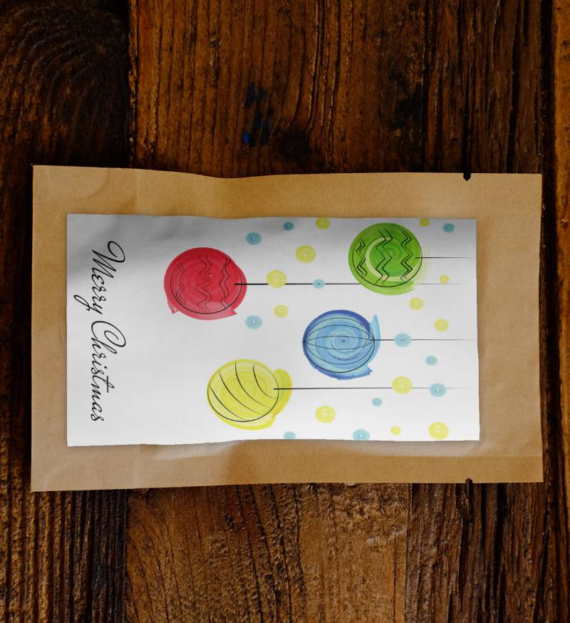 Merry Christmas Baubles Growing Kit