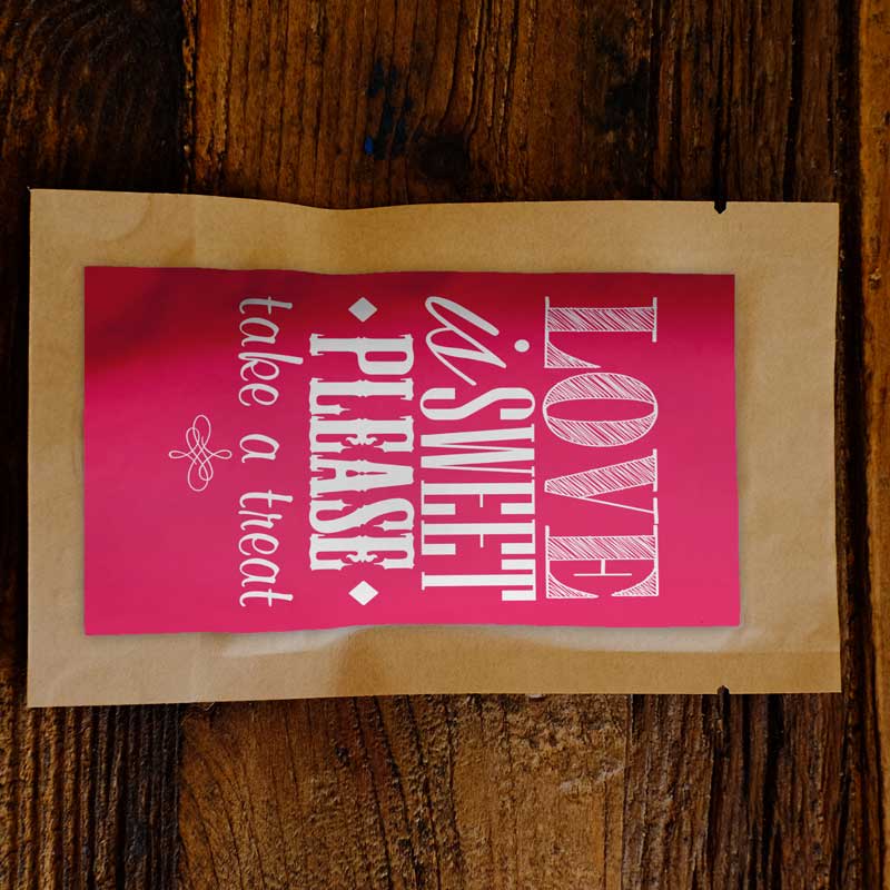Love is Sweet Take a Treat