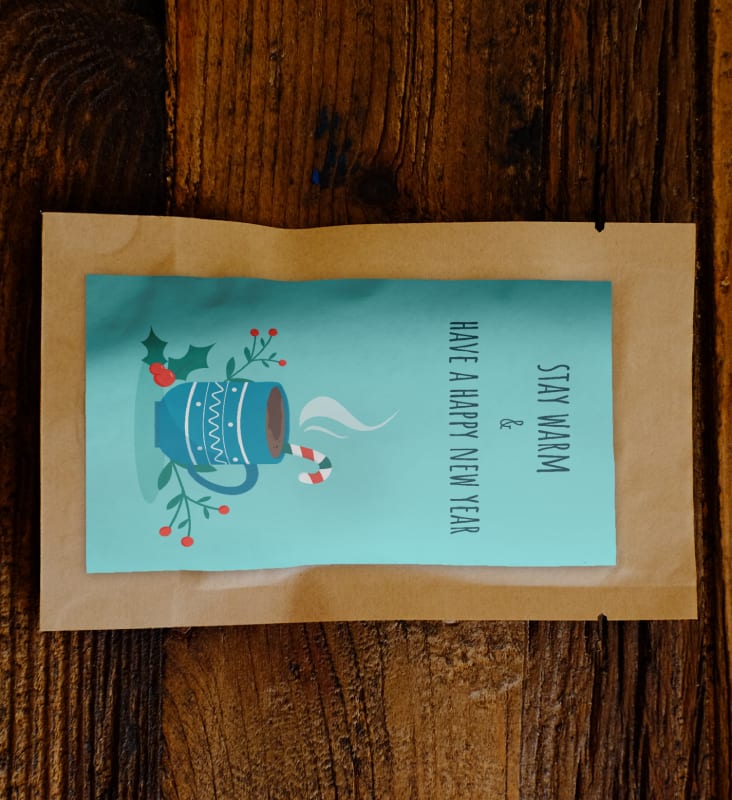 New Year Greeting card